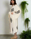 Natural Cotton Ethnic Design Kimono